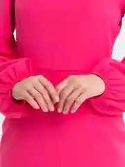 Фуксия платье женское вечернее  классическое черное