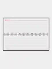 Планинг настольный недатированный 305x140мм BRAUBERG Select, 60 л, желтый, 111696