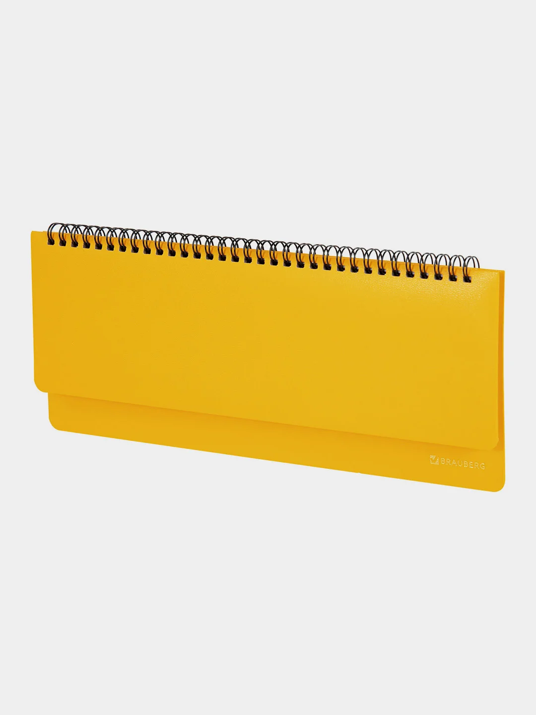 Планинг настольный недатированный 305x140мм BRAUBERG Select, 60 л, желтый, 111696