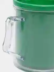 Зеленый кружка под полиграфическую вставку,3 шт