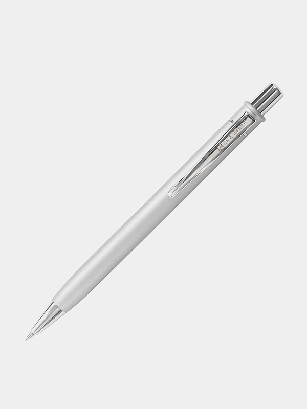 Ручка подарочная шариковая BRAUBERG Vocale, СИНЯЯ, 1 шт., корпус серебристый с хром.