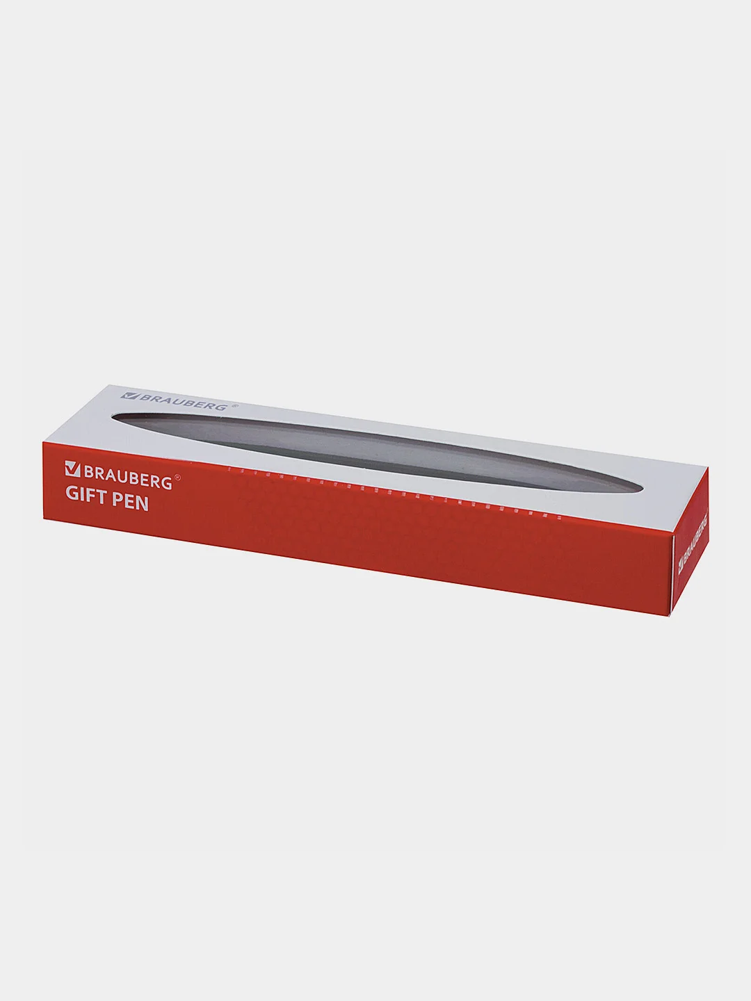 Ручка подарочная шариковая BRAUBERG Vocale, СИНЯЯ, 1 шт., корпус серебристый с хром.