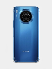Чехол Honor 50 Lite, Huawei Nova 8i, прозрачный, противоударный, с защитой камеры