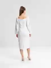 Белый платье женское вечернее  классическое черное