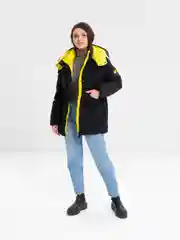 Угольный куртка женская зимняя