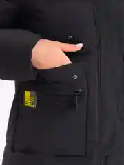 Угольный куртка женская зимняя