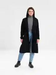 Черный базовый женский тренч LaFemme
