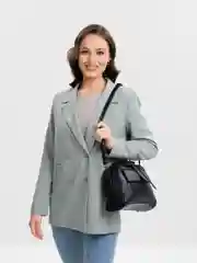 Сумка женская, через плечо, черная