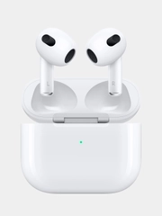 Наушники беспроводные Pods 3 с хорошим микрофоном, сенсорные, на iPhone и на Android