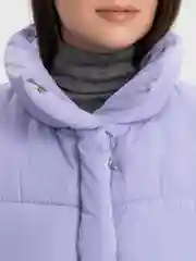 Лавандовый жилет утепленный, женский