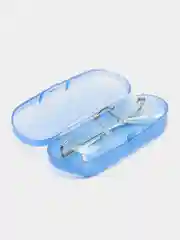 Серебряный очки для зрения, корригирующие с диоптриями, минусовые
