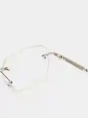 Серебряный очки для зрения, корригирующие с диоптриями, минусовые
