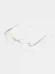 Серебряный очки для зрения, корригирующие с диоптриями, минусовые