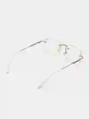Серебряный очки для зрения, корригирующие с диоптриями, минусовые