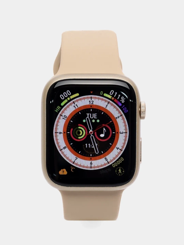 Умные смарт часы Smart Watch X8 Pro, 45 мм, с беспроводной магнитной зарядкой