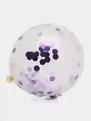 Фиолетовый воздушные шарики с блестками