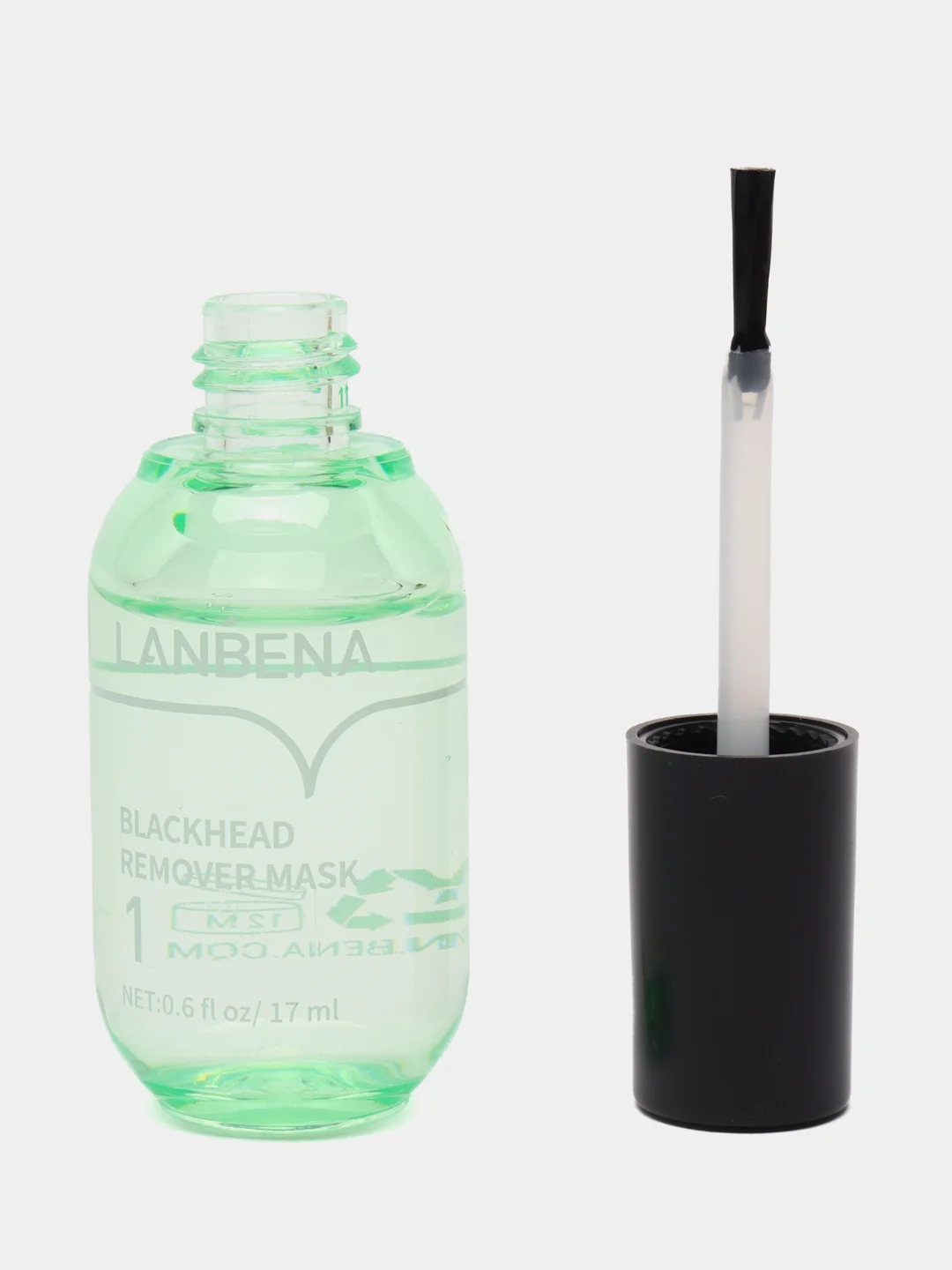Зеленый маска от черных точек Lanbena, 60 полосок