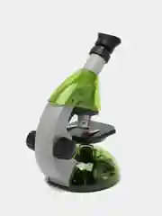 Микроскоп Микромед Атом 40x-640x, лайм, детский