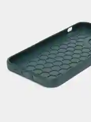 Зелёный хаки чехол MagSafe для iPhone 11, 12, 13, 14, Pro, Pro Max, металалическое кольцо магсейф айфон