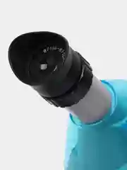 Микроскоп Микромед Атом 40x-640x, лазурь, детский