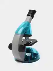 Микроскоп Микромед Атом 40x-640x, лазурь, детский
