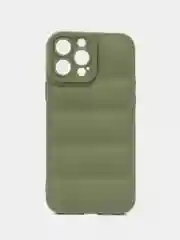 Оливковый чехол для iPhone 11, 12, 13, Pro, Pro Max силиконовый, айфон