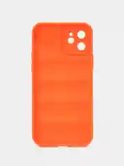Оранжевый чехол для iPhone 11, 12, 13, Pro, Pro Max силиконовый, айфон