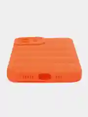Оранжевый чехол для iPhone 11, 12, 13, Pro, Pro Max силиконовый, айфон