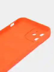 Оранжевый чехол для iPhone 11, 12, 13, Pro, Pro Max силиконовый, айфон