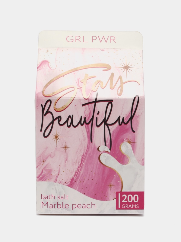 Соль Stay beautiful, персик, 200 г