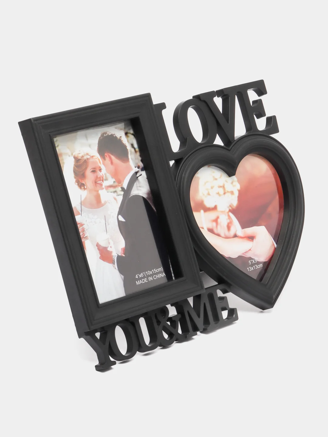 Черный фоторамка "LOVE"