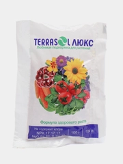 TerraSol Люкс, любимая подкормка для растений, универсальное удобрение, 100 г
