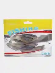 Лазурный виброхвост (10шт, 6.5см, 1.8гр) силиконовая приманка