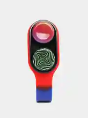 Красный магнитный брелок - игрушка антистресс Pop Puck "Поп Пак"