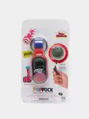 Красный магнитный брелок - игрушка антистресс Pop Puck "Поп Пак"