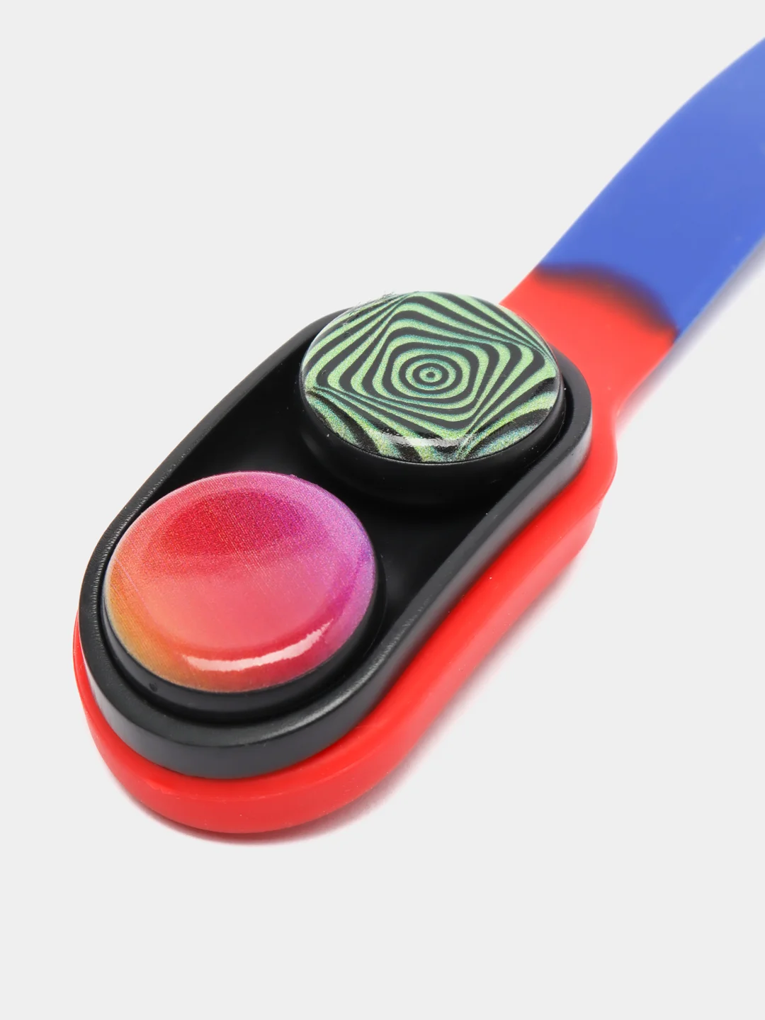 Красный магнитный брелок - игрушка антистресс Pop Puck "Поп Пак"