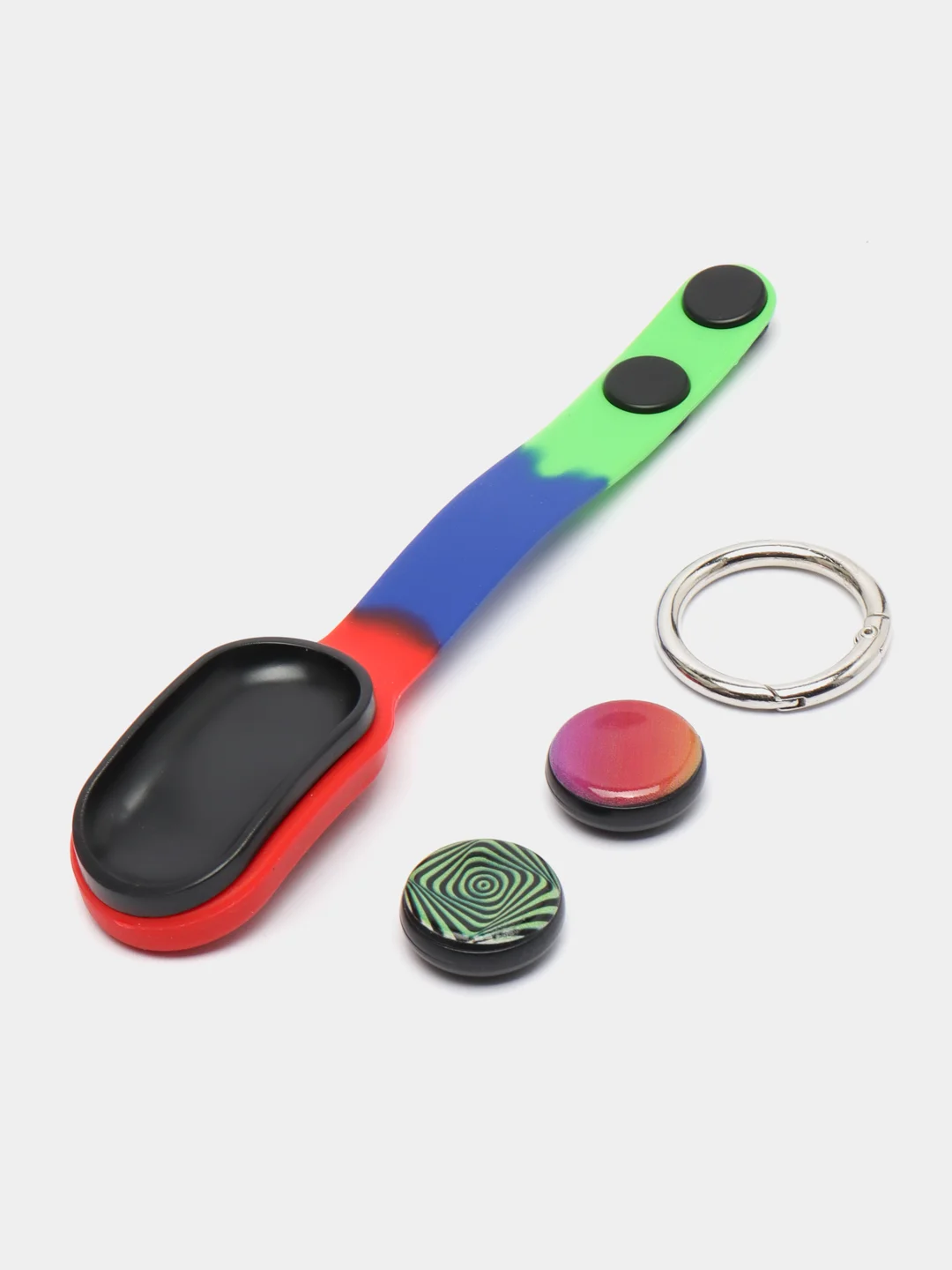 Красный магнитный брелок - игрушка антистресс Pop Puck "Поп Пак"