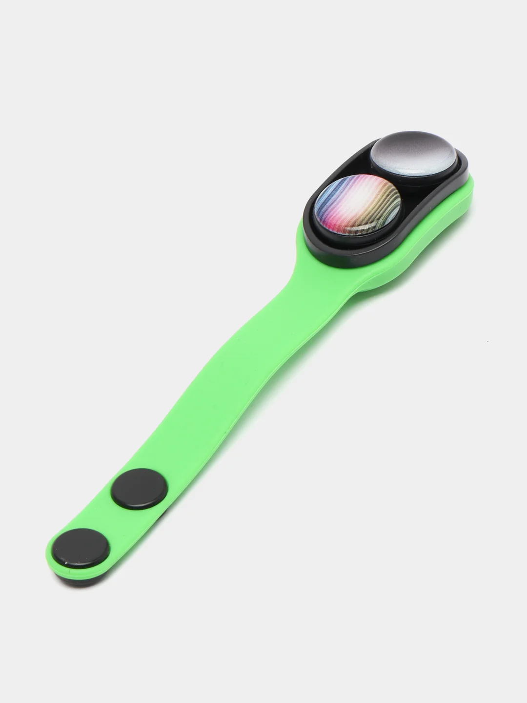 Салатовый магнитный брелок - игрушка антистресс Pop Puck "Поп Пак"