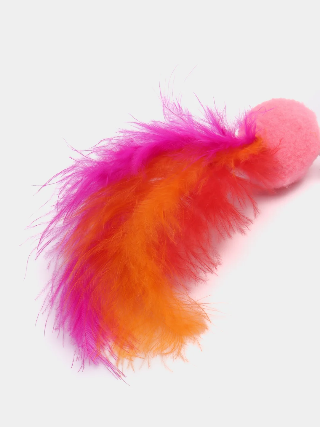 Игрушка для кошек с пером