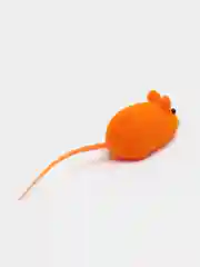 Оранжевый игрушка для кошек мышка с пищалкой