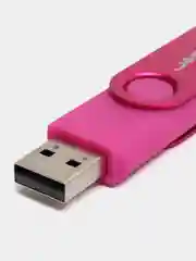 Розовый usb флеш-накопитель 2 в 1 для телефона и ПК, флешка с разъемами USB и type-c