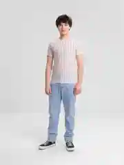 Алый футболка мужская