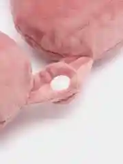 Бордовый подушка детская, для шеи