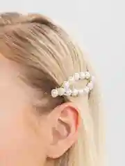 Алый заколка "Жемчуг"