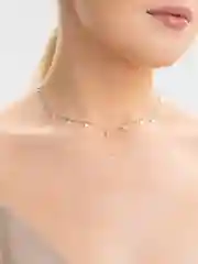 Серебряный чокер на шею/украшения на шею/свадебный украшения на шею/украшения на свадьбу