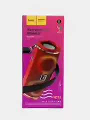 Красный портативная колонка Bluetooth HC12, влагостойкая музыкальная акустика