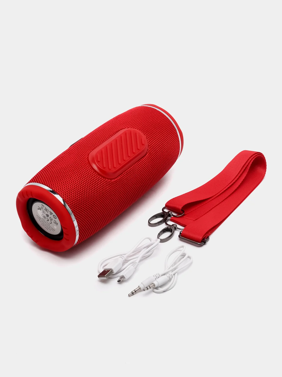 Красный портативная колонка Bluetooth HC12, влагостойкая музыкальная акустика
