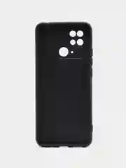Серый силиконовый чехол для Xiaomi Redmi 10C, Poco C40, (Сяоми Редми 10С / Поко С40), с рисунком, с принтом