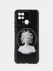 Карамельный силиконовый чехол для Xiaomi Redmi 10C, Poco C40, (Сяоми Редми 10С / Поко С40), с рисунком, с принтом