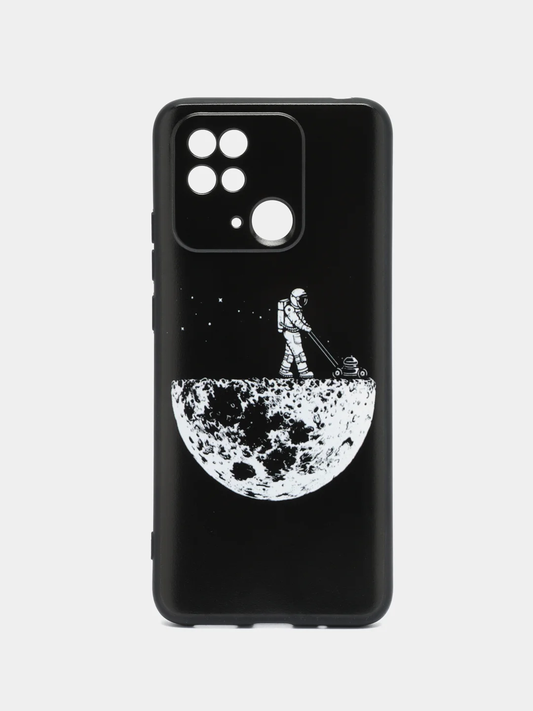 Мятный силиконовый чехол для Xiaomi Redmi 10C, Poco C40, (Сяоми Редми 10С / Поко С40), с рисунком, с принтом